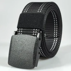 Men's Belt Tactical Belt Nylon Web Work Belt Black Yellow Knitted Fabric Military Army Linear Daily Wear Going out Weekend