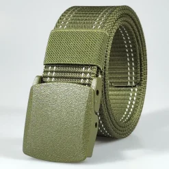 Men's Belt Tactical Belt Nylon Web Work Belt Black Yellow Knitted Fabric Military Army Linear Daily Wear Going out Weekend