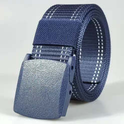 Men's Belt Tactical Belt Nylon Web Work Belt Black Yellow Knitted Fabric Military Army Linear Daily Wear Going out Weekend