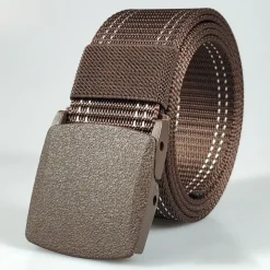 Men's Belt Tactical Belt Nylon Web Work Belt Black Yellow Knitted Fabric Military Army Linear Daily Wear Going out Weekend