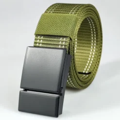 Men's Belt Tactical Belt Nylon Web Work Belt Black Yellow Nylon Military Army Linear Daily Wear Going out Weekend