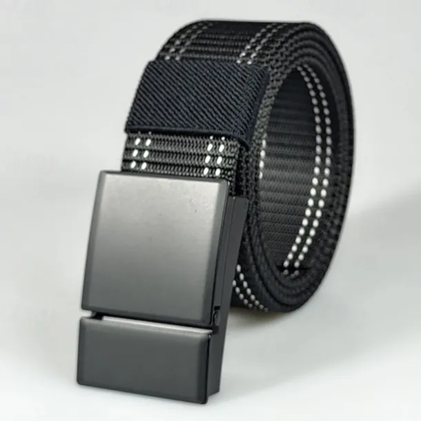 Men's Belt Tactical Belt Nylon Web Work Belt Black Yellow Nylon Military Army Linear Daily Wear Going out Weekend