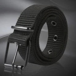 Men's Belt Tactical Belt Nylon Web Work Belt Black Blue Canvas Stainless Steel / Iron Military Army Plain Daily Wear Going out Weekend