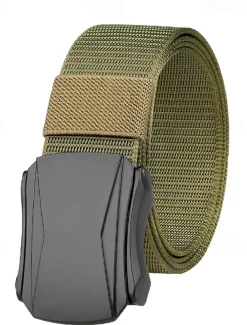 Men's Belt Tactical Belt Nylon Web Work Belt Black Blue Straw Military Army Plain Daily Wear Going out Weekend