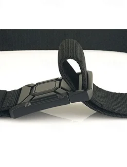 Men's Belt Tactical Belt Waist Belt Black Kakhi Alloy Durable Adjustable Plain Outdoor Daily