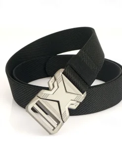 Men's Belt Tactical Belt Waist Belt Black Kakhi Alloy Durable Adjustable Plain Outdoor Daily