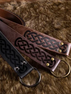 Men's Belt Waist Belt Black Brown PU Alloy Retro Durable Adjustable Plain Daily Stage