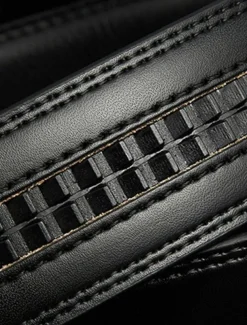 Men's Belt Waist Belt Black 1# Black 2# Alloy Durable Adjustable Plain Outdoor Daily