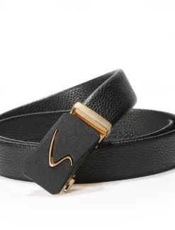 Men's Belt Waist Belt Silver Black Alloy Durable Adjustable Plain Outdoor Daily