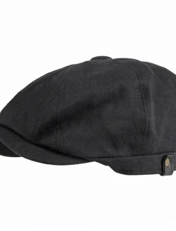 Men's Beret Hat Newsboy Cap Black Brown Cotton Adjustable Buckle Simple 1920s Fashion Holiday Street Dailywear Weekend Pure Color Portable Comfort Fashion