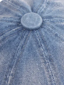 Men's Beret Hat Newsboy Hat Black Blue Denim Streetwear Stylish Casual Outdoor Daily Going out Plain Sunscreen