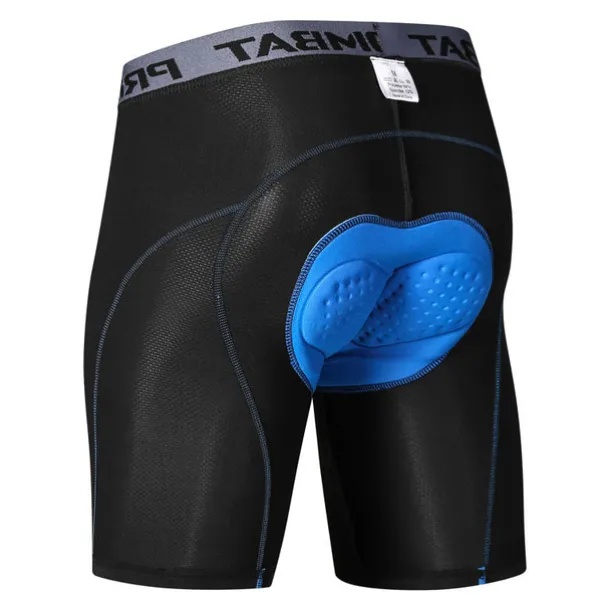 Men's Bike Shorts Cycling Padded Shorts 3D Padded Shorts Bike Padded Shorts / Chamois Mountain Bike MTB Road Bike Cycling Sports Stripes 3D Pad Cycling Breathable Quick Dry Black Red Black Gray