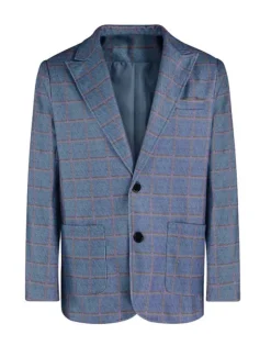 Men's Blazer Jacket Sport Coat Casual Wine Blue Regular Fit