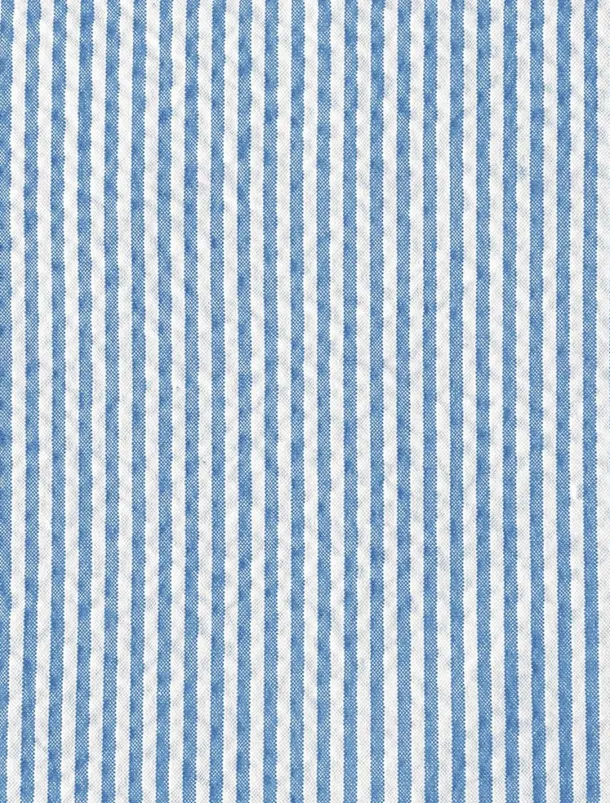 Men's Blazer Jacket Sport Coat Notch Collar Fashion Striped Blazer Sky Blue Standard Fit Single Breasted Two-buttons