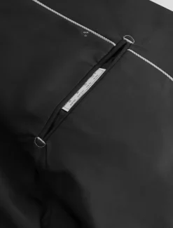 Men's Blazer Outdoor Sports & Outdoor Causal Pocket Daily Spring & Fall POLY Solid Color Button Pocket Thermal Warm Sunscreen Double Breasted Blazer Black