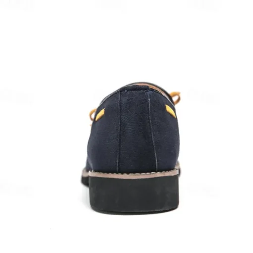 Men's Blue Loafers - Suede Faux Leather with Tassel Detailing, Stylish and Comfortable Slip-On Shoes for Men, Perfect for Casual, Office and Everyday Wear