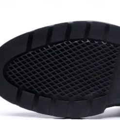 Men's Blue Python-Print Patent Leather Ankle Boots with Lace-Up Design - Bold High-Shine Boots for Fashion-Forward Casual and Night Out Looks