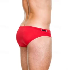 Men's Board Shorts Swim Shorts Swim Trunks Drawstring Elastic Waist Plain Comfort Quick Dry Short Holiday Beach Weekend Fashion Casual White Pink Micro-elastic