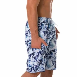 Men's Board Shorts Swim Shorts Swim Trunks Summer Shorts Bermuda shorts Drawstring with Mesh lining Elastic Waist 3D Print Ocean Breathable Quick Dry Knee Length Casual Daily Beach Fashion Streetwear