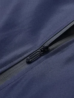 Men's Bomber Jacket Transition Jacket Going out Pocket All Seasons Plain Casual Standing Collar Regular Black Blue Army Green Gray Jacket