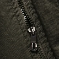 Men's Bomber Jacket Varsity Jacket Tactical Jacket Casual Wearable Multi Pocket Spring Fall Winter Military Military Style Stand Collar Regular Cotton Black Khaki Army Green Jacket