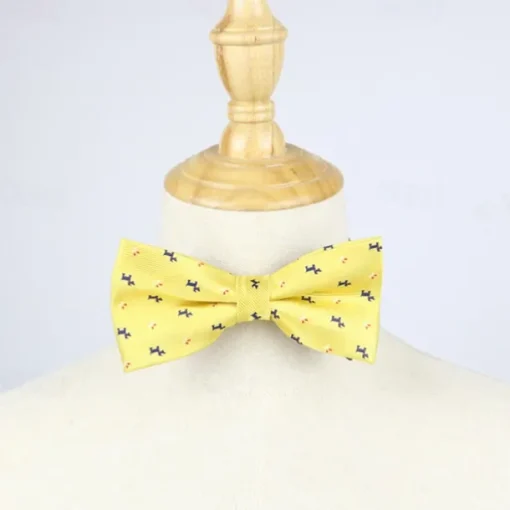 Men's Bow Tie Business Modern Contemporary Polka Dot Pattern Wedding Party Daily Wear