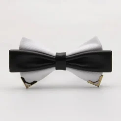 Men's Bow Tie Modern Contemporary Solid / Plain Color Wedding Party Daily Wear