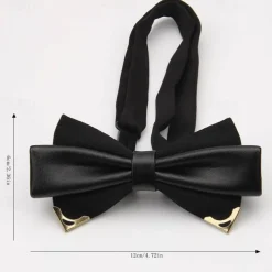 Men's Bow Tie Modern Contemporary Solid / Plain Color Wedding Party Daily Wear