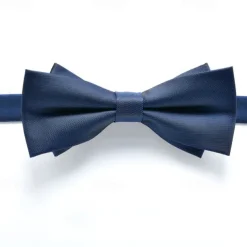 Men's Bow Tie Neckties Bowtie Pre-Tied Adjustable Bow Plain Wedding Birthday Party