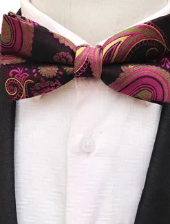 Men's Bow Tie Party Work Jacquard Formal Party Evening