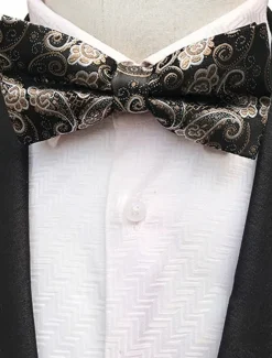Men's Bow Tie Party Work Jacquard Formal Party Evening