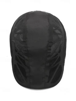 Men's breathable beret with mesh panel, Adjustable for outdoor activities and running