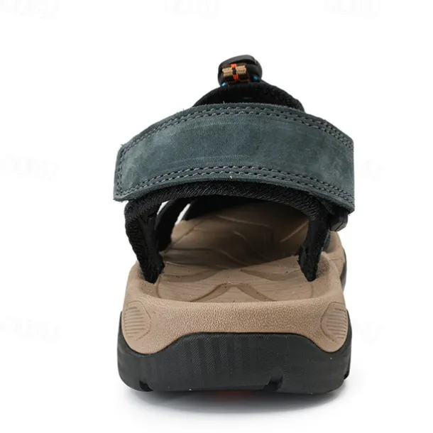 Men's Breathable Outdoor Hiking Sandals with Adjustable Straps and Non-Slip Sole – Durable and Comfortable for Adventures