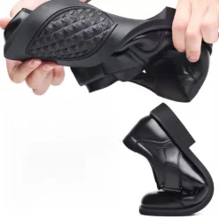 Men's Brown Faux Leather Cut-Out Sandals with Adjustable Buckle, Stylish Breathable Dress Shoes for Summer and Casual Wear