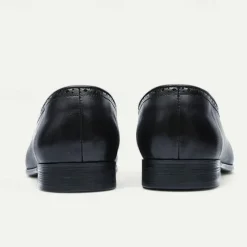 Men's Brown Leather Tassel Loafers with Brogue Detailing, Classic Slip-On Dress Shoes for Weddings, Parties and Formal Events