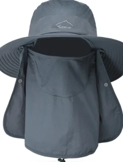 Men's Bucket Hat Sun Hat Fishing Hat Boonie hat Hiking Hat Black Pink Chinlon Streetwear Stylish Casual Outdoor Daily Going out Letter Embroidery UV Sun Protection Sunscreen Quick Dry Lightweight