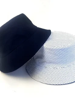 Men's Bucket Hat Sun Hat Fishing Hat Boonie hat Hiking Hat Orange / Blue Yellow / Blue Cotton Streetwear Stylish Casual Outdoor Daily Going out Plain UV Sun Protection Sunscreen Lightweight Quick Dry