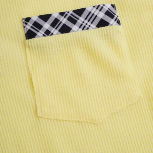 Men's Business Polo Golf Shirt Work Casual Lapel Classic Short Sleeve Basic Modern Color Block Patchwork Button Spring & Summer Regular Fit Light Yellow milk white khaki Gray Business Polo