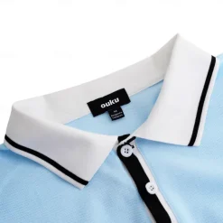 Men's Business Polo Pique Polo Shirt Business Casual Ribbed Polo Collar Classic Short Sleeve Color Block Patchwork Embroidered Summer Spring & Fall Dark Grey Black Burgundy Navy Blue Royal Blue