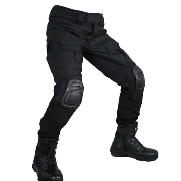 Men's Camouflage Hunting Pants Tactical Pants with Knee Pads Ripstop Windproof Breathable Multi-Pockets Winter Autumn Camo Cotton Bottoms for Hunting Military Training Jungle Python Desert Python CP