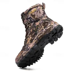 Men's Camouflage Outdoor Hiking Boots – Waterproof, Durable, and Lightweight with Non-Slip Sole for Hunting and Trekking