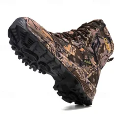 Men's Camouflage Outdoor Hiking Boots – Waterproof, Durable, and Lightweight with Non-Slip Sole for Hunting and Trekking