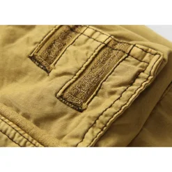 Men's Capri Cargo Shorts Cargo Shorts Shorts Capri Pants Hiking Shorts Leg Drawstring 6 Pocket Plain Comfort Outdoor Daily Going out Fashion Streetwear Black Army Green