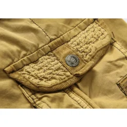 Men's Capri Cargo Shorts Cargo Shorts Shorts Capri Pants Hiking Shorts Leg Drawstring 6 Pocket Plain Comfort Outdoor Daily Going out Fashion Streetwear Black Army Green