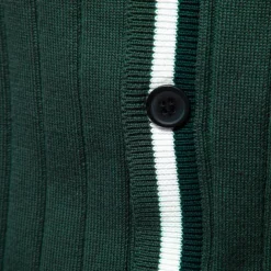 Men's Cardigan Sweater Cropped Sweater Knit Sweater Ribbed Knit Regular Patchwork Button-Down Color Block V Neck Fashion Classic Daily Wear Date Clothing Apparel Fall & Winter Black Navy Blue S M L