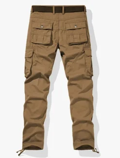 Men's Cargo Pants Cargo Trousers Work Pants Multi Pocket Graphic Animal Horse Outdoor Full Length Outdoor Sports Outdoor Casual Classic Western Style Yellow Army Green Micro-elastic