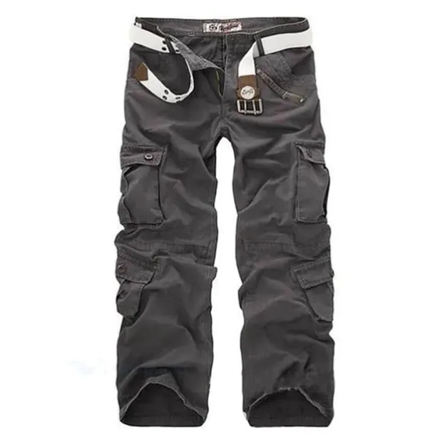 Men's Cargo Pants Cargo Trousers Pocket Plain Comfort Breathable Outdoor Daily Going out Fashion Casual Gray Green Yellow camouflage