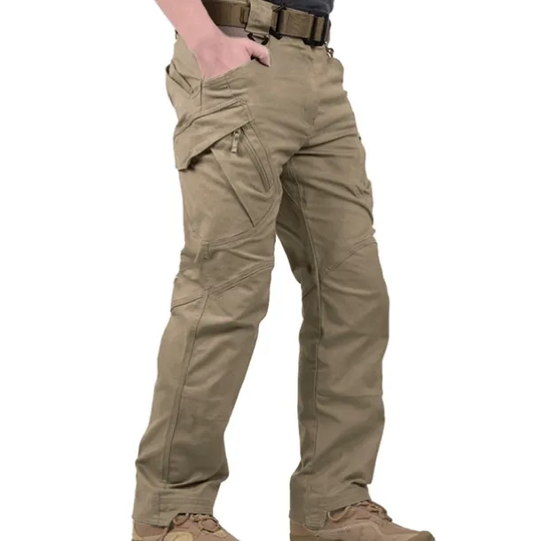 Men's Cargo Pants Cargo Trousers Combat Trousers Tactical Pants Solid Color Ripstop Breathable Going out Streetwear Designer Casual Black Green