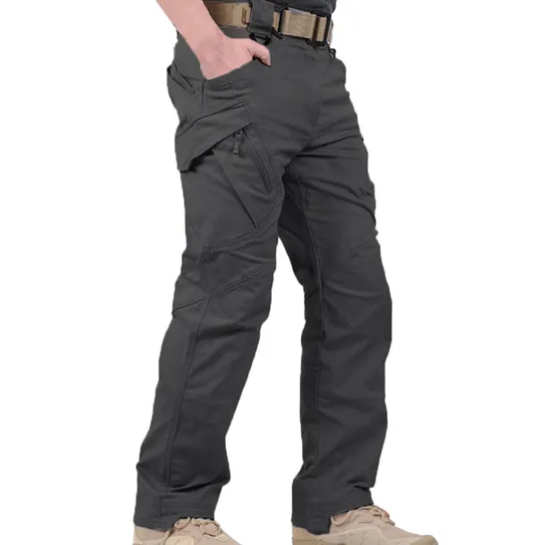 Men's Cargo Pants Cargo Trousers Combat Trousers Tactical Pants Solid Color Ripstop Breathable Going out Streetwear Designer Casual Black Green