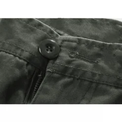 Men's Cargo Pants Cargo Trousers Trousers Multi Pocket Plain Wearable Outdoor Casual Daily Fashion Classic Army Yellow Black